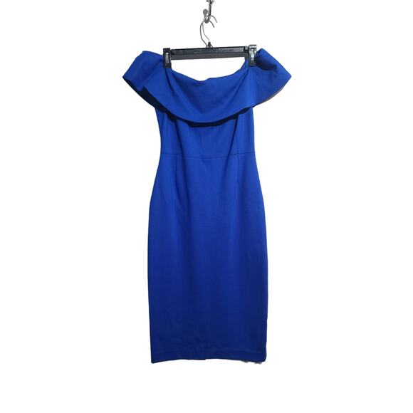 Babaton Dresses & Skirts - BABATON Ruslan Off the shoulder Midi Sheath Dress